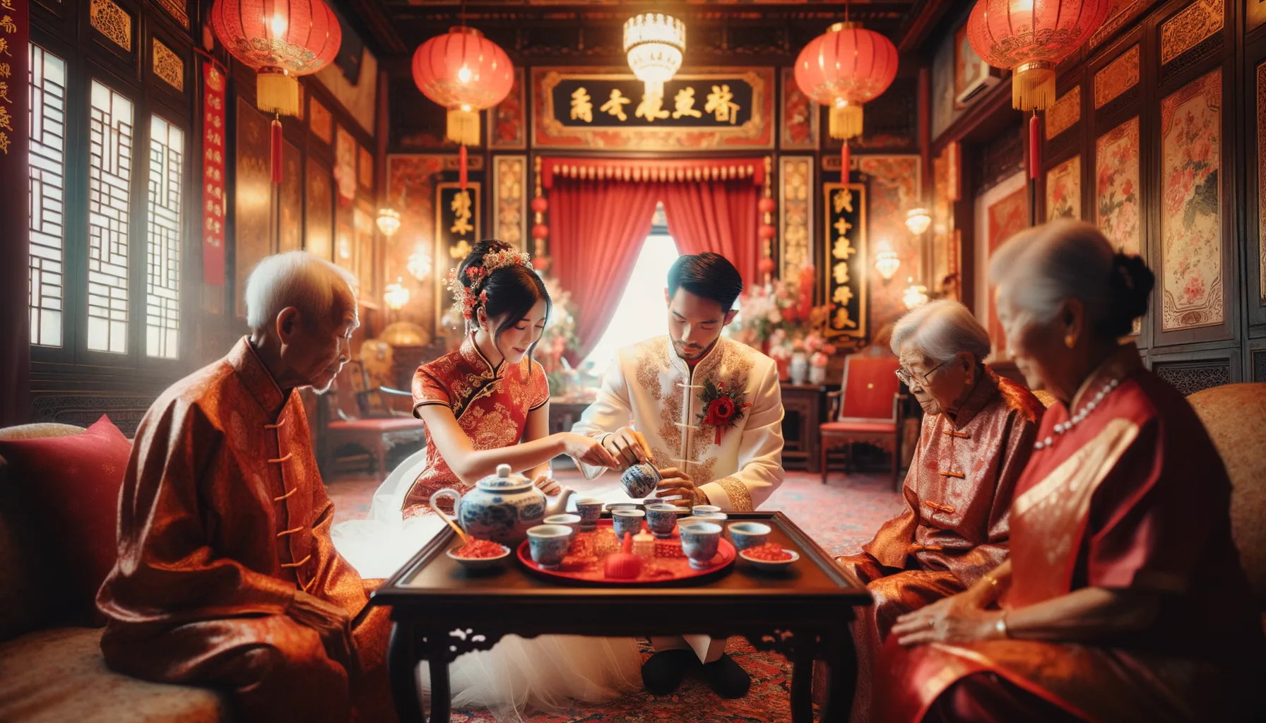 Mariage en Chine — tradition locale