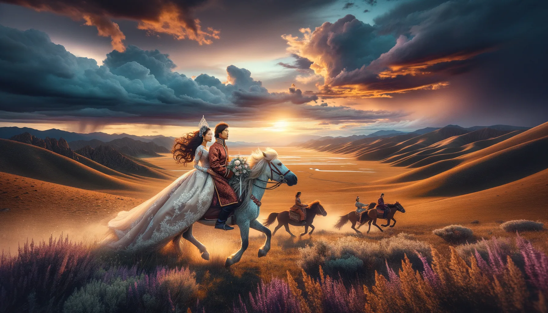 Mariage en Mongolie — tradition locale