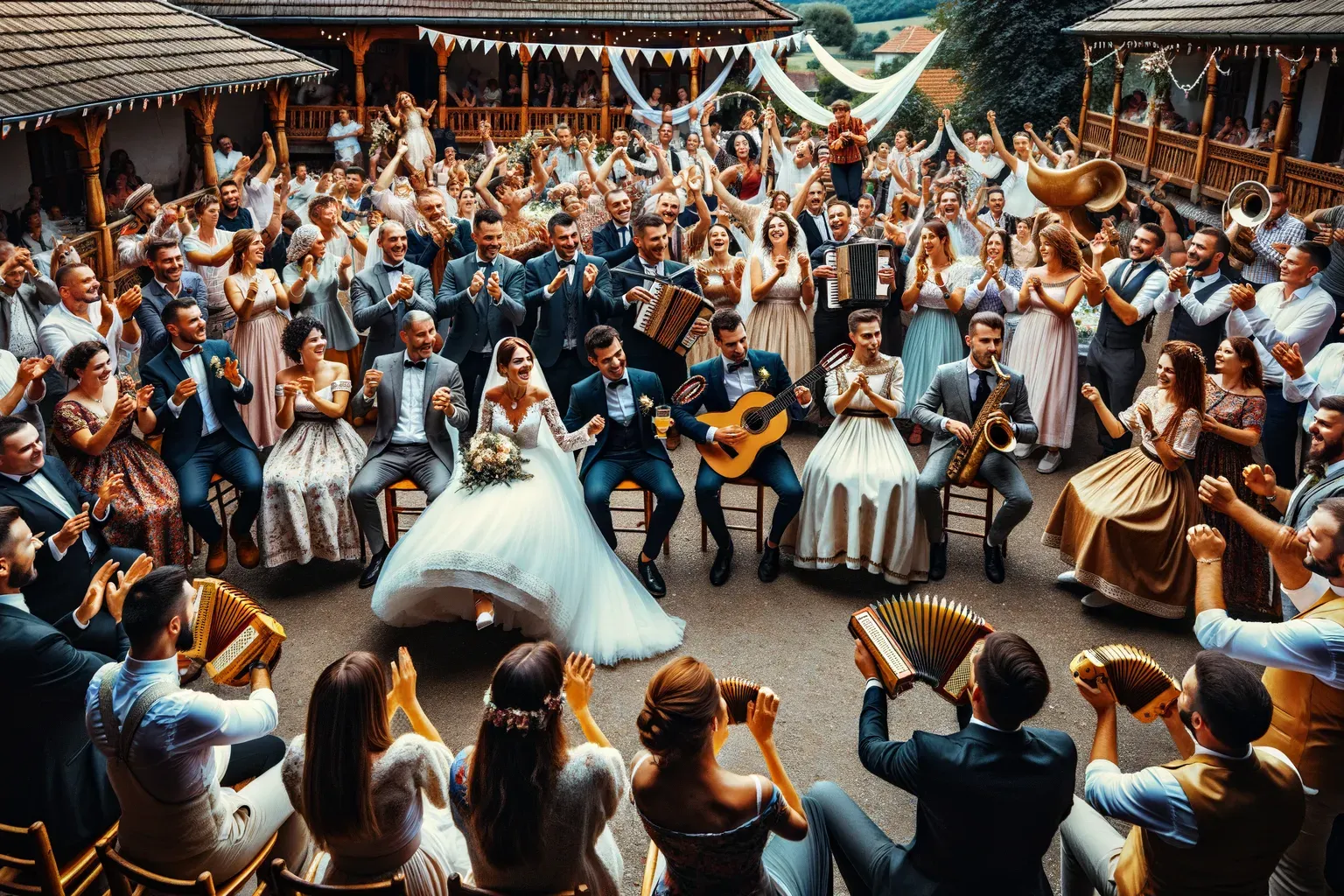 Photographie de mariage en Roumanie Mariage traditionnel en Roumanie — photo 4